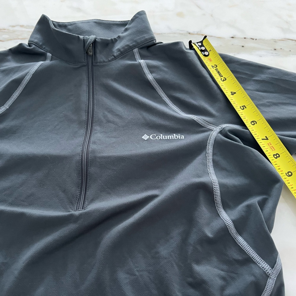 COLUMBIA OMNI-HEAT THERMAL REFLECTIVE GRAY LIGHT WEIGHT JACKET SIZE S/P - Picture 13 of 17